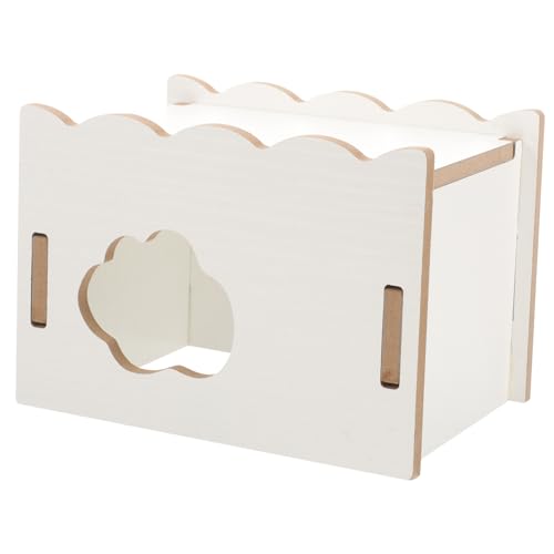 COSMEVIVI Hamsterhaus Aus Holz Niedliches Versteck Für Kleine Haustiere Wie Hamster Mäuse Und Rennmäuse Robustes Und Langlebiges Design Für Gemütliches Zuhause Für Käfige Spielzeug von COSMEVIVI