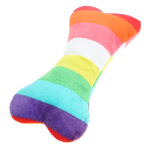 COSMEVIVI Dog Toy Kunterbuntes Üsch Kauspielzeug Für Für Aggressive Ideal Für Welpen Und Große Langlebiges Knochenform COSMEVIVI Dog Toy Kunterbuntes Üsch Kauspielzeug Für Für Aggressive Ideal Für Welpen Und Große Langlebiges Knochenform von COSMEVIVI