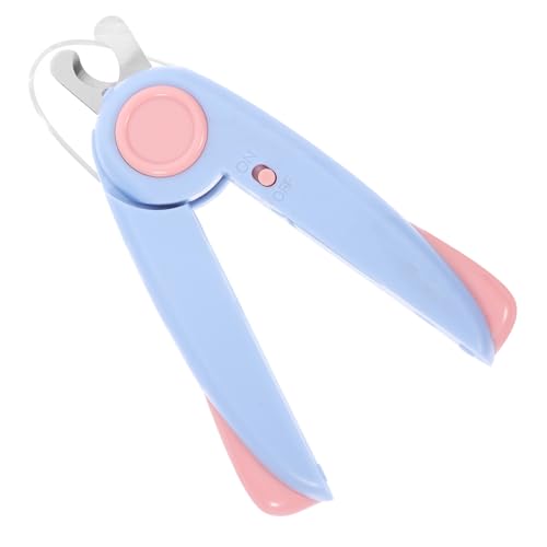 COSMEVIVI Pet Nail Clipper Mit -licht Ergonomischer Krallenschneider Für Kleine Haustiere Sicherer Und Präziser Schnitt Für Katzen Und Hunde Langlebiges Nagelpflege-Werkzeug Für von COSMEVIVI