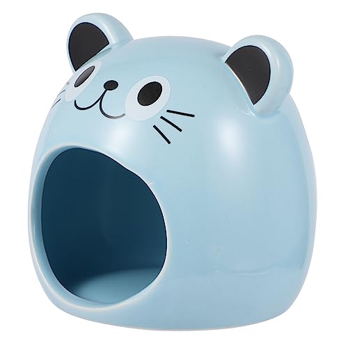 COSMEVIVI Pet Nest Für Hamster Und Kleintiere Keramisches Schlafnest Für Hamster Chinchillas Und Eichhörnchen Multifunktionales Leicht Zu Reinigendes Haustierbett Für Zuhause Und von COSMEVIVI