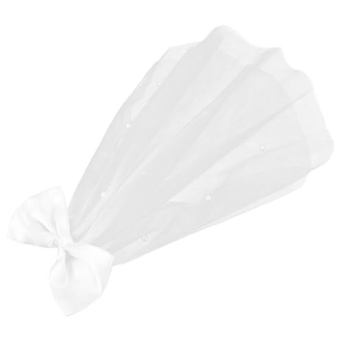 COSMEVIVI Eleganter Schleier Mit Schleife Kopfbedeckung Für Hochzeit Haustier Brautdekor Hunde- Und Katzenschleier Accessoire Weiches Material Für Partys COSMEVIVI Eleganter Schleier Mit Schleife Kopfbedeckung Für Hochzeit Haustier Brautdekor Hunde- Und Katzenschleier Accessoire Weiches Material Für Partys von COSMEVIVI