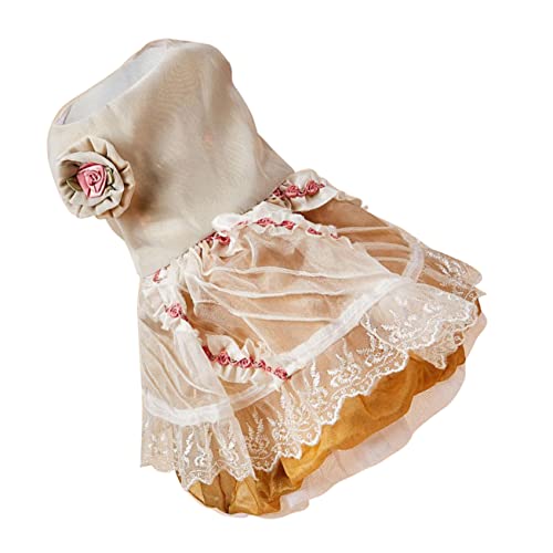 COSMEVIVI Haustier-Kostüm für Hunde Kleider Hundekleid Rock Welpen formelles Outfit Hunderock Heimtierbedarf von COSMEVIVI