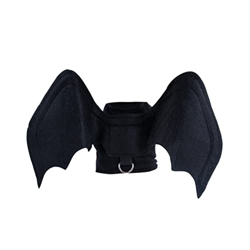 COSMEVIVI Halloween-Outfits für Hunde Fledermausflügel Haustierkleidung Hund lustige Haustierkostüme Hundekleid Haustier-Fledermausflügel-Anzug L COSMEVIVI Halloween-Outfits für Hunde Fledermausflügel Haustierkleidung Hund lustige Haustierkostüme Hundekleid Haustier-Fledermausflügel-Anzug L von COSMEVIVI