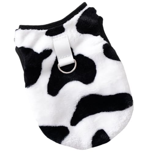 COSMEVIVI Entzückende Weste Warmer Hundemantel Modischer Kuh-Druck Bequeme Hundekleidung M COSMEVIVI Entzückende Weste Warmer Hundemantel Modischer Kuh-Druck Bequeme Hundekleidung M von COSMEVIVI