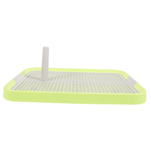 COSMEVIVI Haustiertoilette Hundetöpfchen Für Den Innenbereich Hundetöpfchen-trainingstablett Hundebox Tablett Töpfchen Zug Kaninchen Haustier Badezimmer Hunde-PIPI-Pads Plastik Light Green COSMEVIVI Haustiertoilette Hundetöpfchen Für Den Innenbereich Hundetöpfchen-trainingstablett Hundebox Tablett Töpfchen Zug Kaninchen Haustier Badezimmer Hunde-PIPI-Pads Plastik Light Green von COSMEVIVI