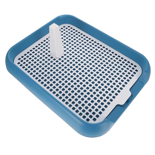 COSMEVIVI Haustiertoilette Wc-ablage Katzentoilette Töpfchentraining Für Welpen Hunde-PIPI-pad-tablett Töpfchentrainer Für Welpen Tablett Für Welpenunterlagen Hundetöpfchen Drinnen Pp Blue COSMEVIVI Haustiertoilette Wc-ablage Katzentoilette Töpfchentraining Für Welpen Hunde-PIPI-pad-tablett Töpfchentrainer Für Welpen Tablett Für Welpenunterlagen Hundetöpfchen Drinnen Pp Blue von COSMEVIVI