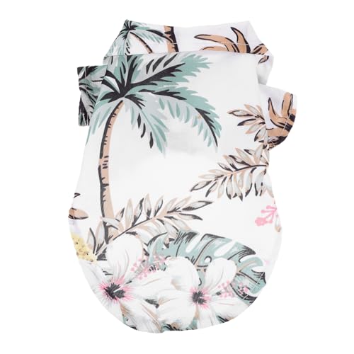COSMEVIVI Kühlen Sommer-hundeshirt Für Kleine Hunde Atmungsaktives Weiches T-Shirt Mit Süßem Design Und Einfacher Anziehfunktion Für Warme Tage Geeignet Für Welpen Und Kleine Haustiere von COSMEVIVI