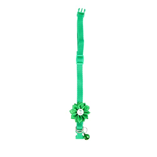 COSMEVIVI Niedliche Haustier-Halskette Mit Glockenhalsband Für Katzen Modisches Blumenhalsband Verstellbar Für Haustiere COSMEVIVI Niedliche Haustier-Halskette Mit Glockenhalsband Für Katzen Modisches Blumenhalsband Verstellbar Für Haustiere von COSMEVIVI