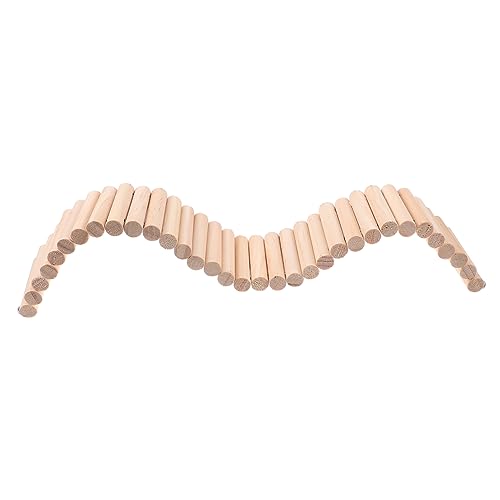 COSMEVIVI Hamster Zubehör Kleine Holzleiter Für Hamster Kletterspielzeug Für Kleintiere Ideal Für Chinchillas Ratten Und Andere Nagetiere Hochwertiges Naturholz Für Hamsterkäfig Hamster-Spielzeug von COSMEVIVI