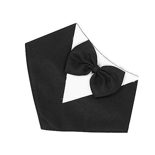 COSMEVIVI Hundekostüm Mit Fliege Und Bandana Halsband Für Haustiere Von Geburtstagen Hochzeiten Und Anderen Festlichkeiten Für Und Tägliches Styling von COSMEVIVI