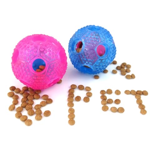 COSMEVIVI Haustier-Spielball interaktiver Leckerli-Spender für Hunde Leckerli- für aktives Spielen Rosa COSMEVIVI Haustier-Spielball interaktiver Leckerli-Spender für Hunde Leckerli- für aktives Spielen Rosa von COSMEVIVI
