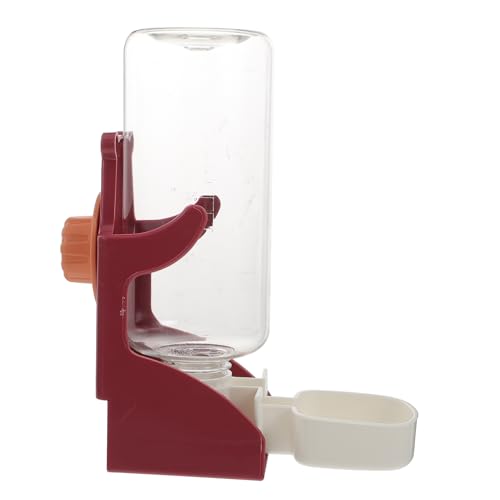 COSMEVIVI Automatischer Wasserspender Für Katzen Wasserspender Für Hunde Wassernapf Für Haustierkäfige Pp-Material Rotwein COSMEVIVI Automatischer Wasserspender Für Katzen Wasserspender Für Hunde Wassernapf Für Haustierkäfige Pp-Material Rotwein von COSMEVIVI