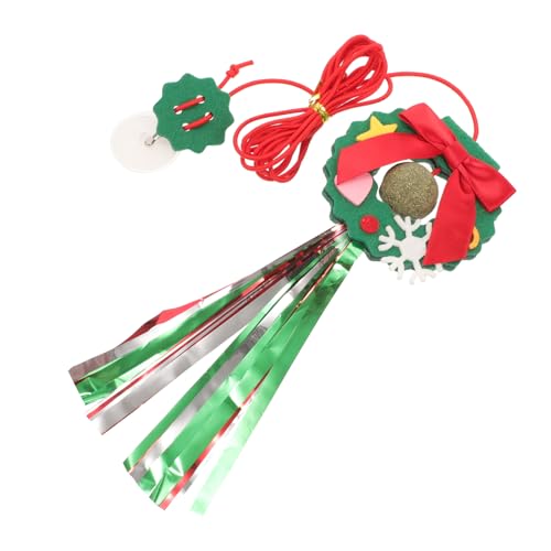 COSMEVIVI Katze Weihnachten Zauberstäbe Klebrige Weihnachten Tür Spielzeug Kätzchen Weihnachten Teaser Lametta COSMEVIVI Katze Weihnachten Zauberstäbe Klebrige Weihnachten Tür Spielzeug Kätzchen Weihnachten Teaser Lametta von COSMEVIVI