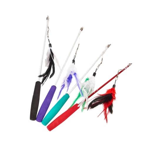 COSMEVIVI Cat Teaser Angel Mit Interaktives Katzenspielzeug Für Katzen Robuster Und Langlebiger Teiliger Angelrute Für Stundenlangen Spielspaß Und Ihrer Katze COSMEVIVI Cat Teaser Angel Mit Interaktives Katzenspielzeug Für Katzen Robuster Und Langlebiger Teiliger Angelrute Für Stundenlangen Spielspaß Und Ihrer Katze von COSMEVIVI