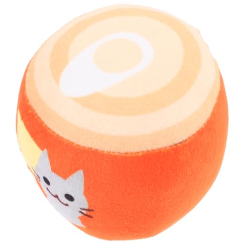 COSMEVIVI Plüsch Katzen Spielzeug Dosenform Mit Glocke Und Katzenminze Interaktives Kuscheltier Für Kätzchen Fördert Aktivität Und Einsamkeit von COSMEVIVI