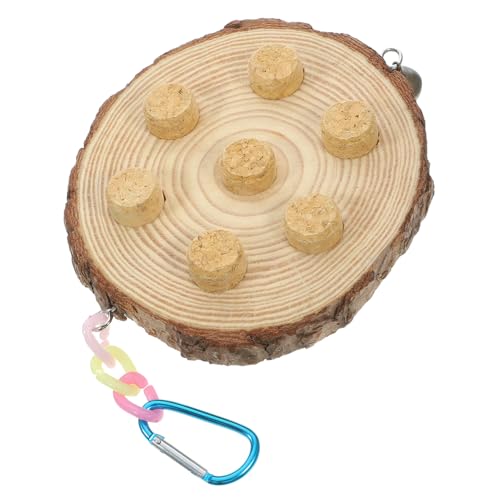 COSMEVIVI Kauspielzeug Für Papageien, Vogel Hängespielzeug, Sittichkäfig Zubehör, Vogel Beißspielzeug, Hängendes Kauspielzeug Für Papageien, Hängendes Papageienspielzeug, Haustier COSMEVIVI Kauspielzeug Für Papageien, Vogel Hängespielzeug, Sittichkäfig Zubehör, Vogel Beißspielzeug, Hängendes Kauspielzeug Für Papageien, Hängendes Papageienspielzeug, Haustier von COSMEVIVI