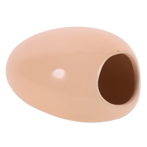 COSMEVIVI Keramik Haus Für Hamster Schlafbett Und Nest Aus Keramikmaterial Für Kleine Haustiere Cooles Und Bequemes Bett Für Couch Das Auto Oder Unterwegs Leicht Zu Reinigen Verwenden von COSMEVIVI