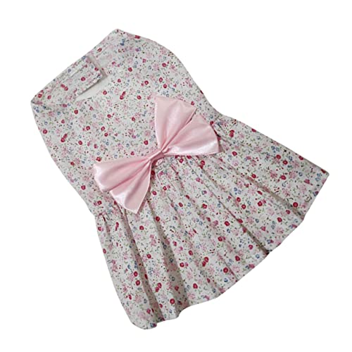 COSMEVIVI Niedliches Hundekleid Mit Schleife Rock Leicht Atmungsaktiv Haustier-Outfit Für Outdoor-aktivitäten Von Hunden Modische Haustierkleidung COSMEVIVI Niedliches Hundekleid Mit Schleife Rock Leicht Atmungsaktiv Haustier-Outfit Für Outdoor-aktivitäten Von Hunden Modische Haustierkleidung von COSMEVIVI