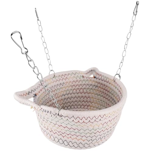 COSMEVIVI Hamsterspielzeug Kleine Hamsterhängematte Für Käfige Und Gemütlich Ideal Für Meerschweinchen Und Hamster 3 Lagige Warme Baumwollschaukel Regenbogenfarben Mit Kette Kaninchen Spielzeug COSMEVIVI Hamsterspielzeug Kleine Hamsterhängematte Für Käfige Und Gemütlich Ideal Für Meerschweinchen Und Hamster 3 Lagige Warme Baumwollschaukel Regenbogenfarben Mit Kette Kaninchen Spielzeug von COSMEVIVI