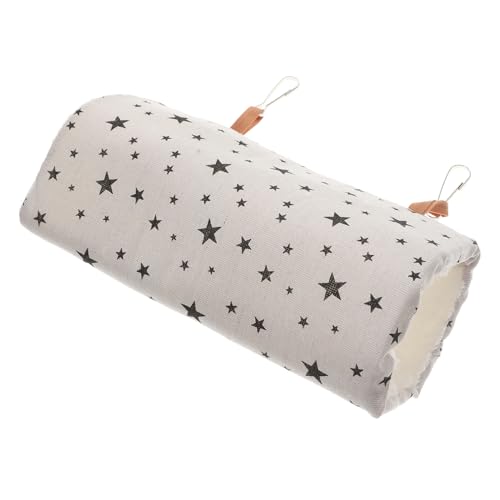 COSMEVIVI Kuscheltunnel Für Kleintiere Bequemes Nest Für Schlaf Und Spiel Warmes Tunnelbett Für Papageien Meerschweinchen Hamster Sichere Materialien Für Jahreszeiten COSMEVIVI Kuscheltunnel Für Kleintiere Bequemes Nest Für Schlaf Und Spiel Warmes Tunnelbett Für Papageien Meerschweinchen Hamster Sichere Materialien Für Jahreszeiten von COSMEVIVI