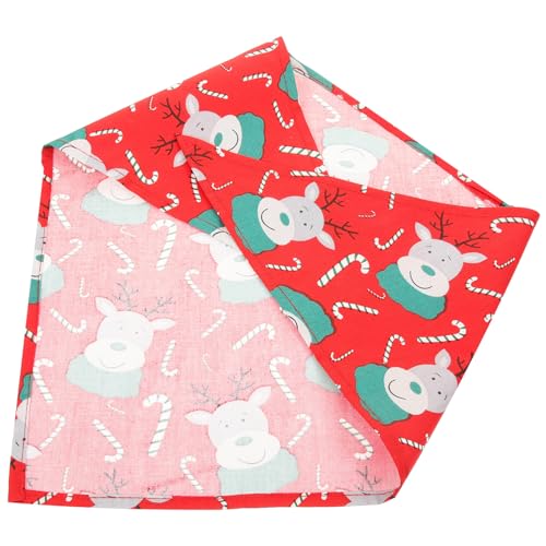 COSMEVIVI Weihnachtliches Hundehalsband Atmungsaktive Waschbare Dreiecks-tücher Für Hunde Und Katzen Haustiere Festlichem Design Mit - von COSMEVIVI