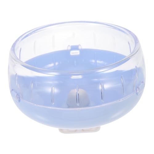 COSMEVIVI Lustiges Hamster-Laufrad 12 cm blau stummes Übungsspielzeug für Zwerghamster geräuschloses Haustier-Spielrad COSMEVIVI Lustiges Hamster-Laufrad 12 cm blau stummes Übungsspielzeug für Zwerghamster geräuschloses Haustier-Spielrad von COSMEVIVI