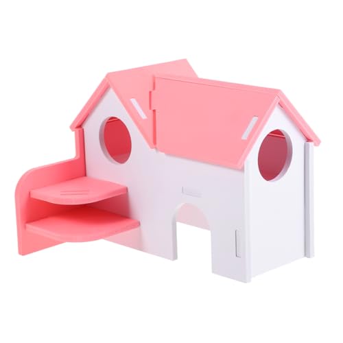 COSMEVIVI Meerschweinchenhaus Versteck Für Kleine Haustiere Chinchilla Spielzeug Zubehör Runde Ecken Komfortabler Schlafplatz Für Hamster Und Ratten COSMEVIVI Meerschweinchenhaus Versteck Für Kleine Haustiere Chinchilla Spielzeug Zubehör Runde Ecken Komfortabler Schlafplatz Für Hamster Und Ratten von COSMEVIVI