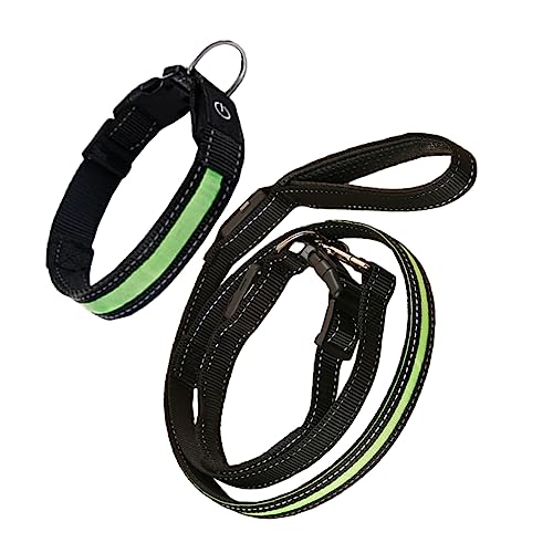 COSMEVIVI Nylon Haustierleine Hundehalsband Sicherheitsglied Nachtleine COSMEVIVI Nylon Haustierleine Hundehalsband Sicherheitsglied Nachtleine von COSMEVIVI