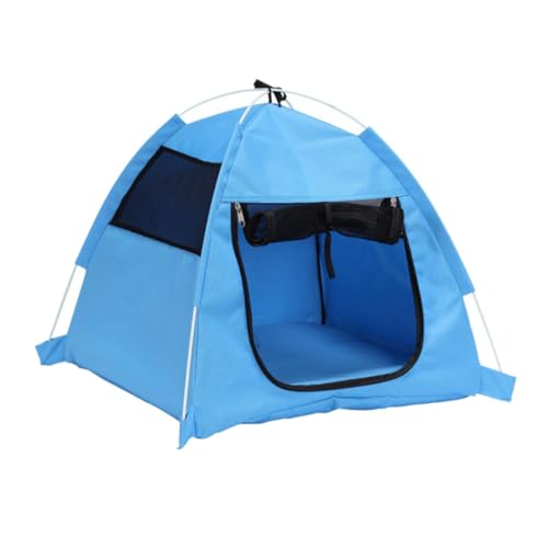 COSMEVIVI Outdoor Hundezelt Faltbares Atmungsaktives Moskitonetz mit Stabilem Material Praktisches Haustierzelt für Katzen und Kleine Hunde für Garten und Camping im Freien COSMEVIVI Outdoor Hundezelt Faltbares Atmungsaktives Moskitonetz mit Stabilem Material Praktisches Haustierzelt für Katzen und Kleine Hunde für Garten und Camping im Freien von COSMEVIVI
