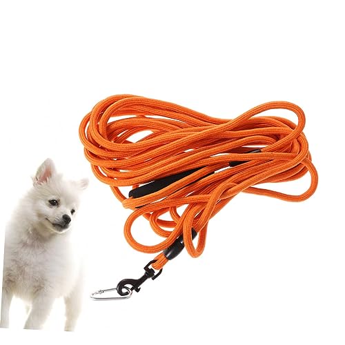 COSMEVIVI Hundeziehleine Für Outdoor Aktivitäten Strapazierfähige Trainingsleine Aus Robustem Material Lang 10mm Orange Ideal Für Mittelgroße Hunde Und Welpen Perfekte COSMEVIVI Hundeziehleine Für Outdoor Aktivitäten Strapazierfähige Trainingsleine Aus Robustem Material Lang 10mm Orange Ideal Für Mittelgroße Hunde Und Welpen Perfekte von COSMEVIVI