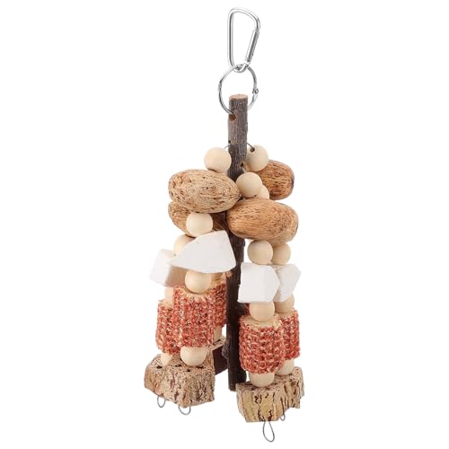 COSMEVIVI Bunny Kauspielzeug Für Vögel Hängendes Papageien-Spielzeug -Knochen Für Wellensittiche Und Nymphensittiche Zur Zahnreinigung Und Spielzeit COSMEVIVI Bunny Kauspielzeug Für Vögel Hängendes Papageien-Spielzeug -Knochen Für Wellensittiche Und Nymphensittiche Zur Zahnreinigung Und Spielzeit von COSMEVIVI