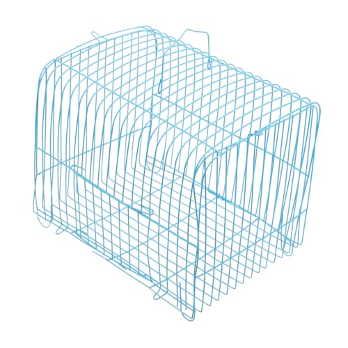 COSMEVIVI Tragbarer Vogelkäfig Aus Metall Vogel-reisekäfig Für Sittiche Und Kleine Papageien Leicht Und Praktisch Für Transport Und Ausflüge Mit Belüfteter Drahtstruktur von COSMEVIVI