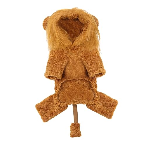 COSMEVIVI Pet Dog Lion Transformation Outfit Haustierkostüm Kleidung für Katzen, kleine Hundekleidung lustige hundekostüme hundewintermantel Warmes Haustierkostüm Haustierkleidung COSMEVIVI Pet Dog Lion Transformation Outfit Haustierkostüm Kleidung für Katzen, kleine Hundekleidung lustige hundekostüme hundewintermantel Warmes Haustierkostüm Haustierkleidung von COSMEVIVI