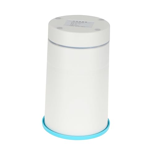 COSMEVIVI Pet Foot-Washing USB Aufladung Waschmaschine Mit Rotierenden Borsten Fußreiniger Für Hunde s Blau Und Weiß Automatisches Pfotenwaschen Und Massagegerät Für Haustiere von COSMEVIVI