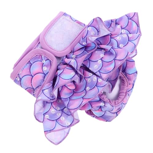 COSMEVIVI Waschbare Hundehöschen Für Hündinnen Adjustable Dog Period Pants Aus Atmungsaktivem Baumwollmaterial Bei Harninkontinenz Oder Läufigkeit von COSMEVIVI