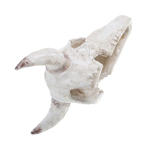 COSMEVIVI Reptilienbecken, Kuhschädel, Reptilienunterstand, Wüstenterrarium, Reptilienbeckenpflanzen, Schildkrötenzubehör Für Das Becken, Stierkopf Bastelarbeiten, Kuhschädel, COSMEVIVI Reptilienbecken, Kuhschädel, Reptilienunterstand, Wüstenterrarium, Reptilienbeckenpflanzen, Schildkrötenzubehör Für Das Becken, Stierkopf Bastelarbeiten, Kuhschädel, von COSMEVIVI