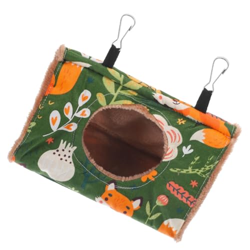 COSMEVIVI Vogelnest Baumwolle Hängematte Käfig Winter Warm Vogelhaus Papagei Schlafbett COSMEVIVI Vogelnest Baumwolle Hängematte Käfig Winter Warm Vogelhaus Papagei Schlafbett von COSMEVIVI