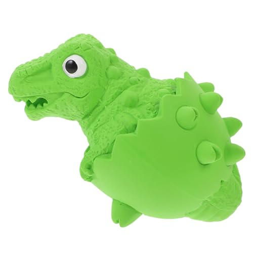 COSMEVIVI Kauspielzeug Für Hunde Aus Langlebigem Latex Im Dinosaurier-Design Interaktives Quietschspielzeug Für Welpen Zur Zahnreinigung Langeweile von COSMEVIVI