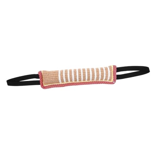 COSMEVIVI Interaktives Hundespielzeug Jute Robuster Pillow Für Große Hunde Trainingsspielzeug Beschäftigung Und Zahnpflege Langlebiges Ziehspielzeug Für Haustiere von COSMEVIVI
