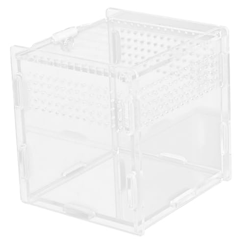 COSMEVIVI Easy-Reptilien-Terrarium Futternapf Acrylbecher Box Für Haustier-Reptilien COSMEVIVI Easy-Reptilien-Terrarium Futternapf Acrylbecher Box Für Haustier-Reptilien von COSMEVIVI