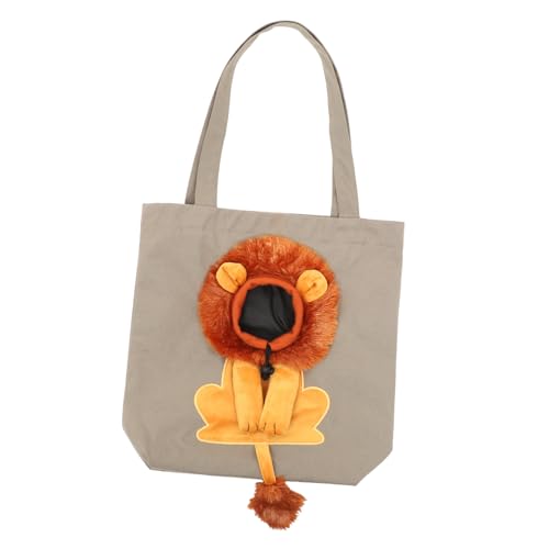 COSMEVIVI Umhängetasche Katzentragetasche Faltbare Katzentragetasche Katzentragetasche Atmungsaktive Haustiertasche Haustier Canvas Tasche Haustiertragetasche Welpentragetasche von COSMEVIVI
