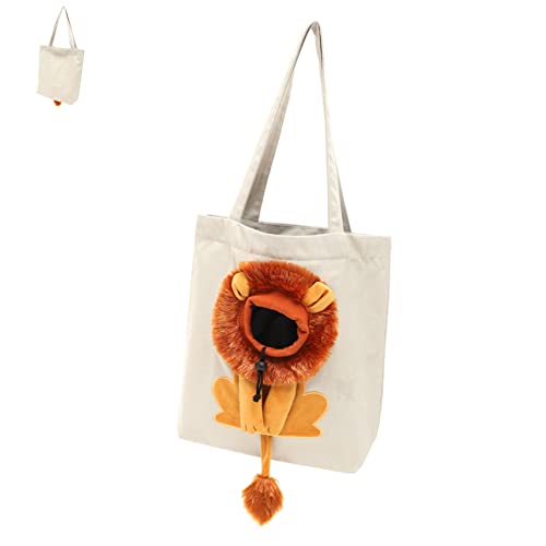 COSMEVIVI Umhängetasche Katzentragetasche Katzentragetasche Atmungsaktive Katzentasche Tragetasche Atmungsaktive Haustiertasche Kleine Haustiertasche Sling Katzentragetasche von COSMEVIVI