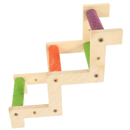 COSMEVIVI Papagei Leiter Spielzeug Holz Vogel Käfig Leiter Sittich Spielzeug Brücke COSMEVIVI Papagei Leiter Spielzeug Holz Vogel Käfig Leiter Sittich Spielzeug Brücke von COSMEVIVI
