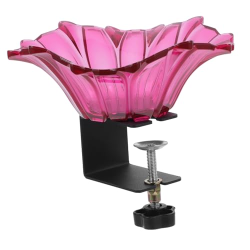 COSMEVIVI Vogeltränke mit Schalenform Kompakte Gartendeko in Leuchtendem Rosarot Wetterfeste Outdoor Trinkstation für Vögel für Garten Balkon und Terrasse Fördert Vogelgesundheit und COSMEVIVI Vogeltränke mit Schalenform Kompakte Gartendeko in Leuchtendem Rosarot Wetterfeste Outdoor Trinkstation für Vögel für Garten Balkon und Terrasse Fördert Vogelgesundheit und von COSMEVIVI
