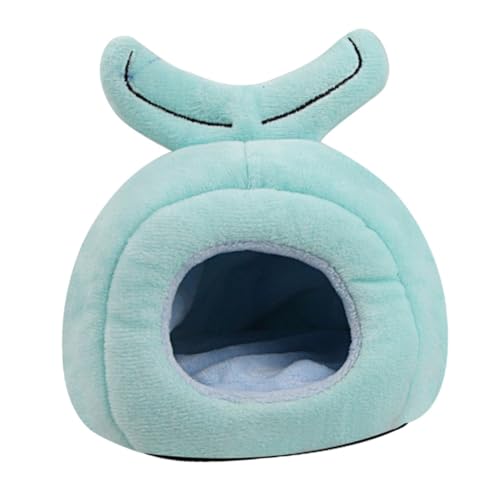 COSMEVIVI Cartoon Whale Form Bett Haustier Nest Für Meerschweinchen Hamster Warm Winddicht von COSMEVIVI