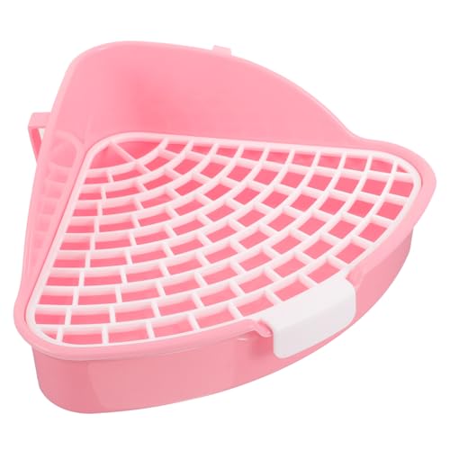 COSMEVIVI Dreieckige Katzentoilette Für Häschen Meerschweinchen-töpfchen Netzboden Platzsparendes Design COSMEVIVI Dreieckige Katzentoilette Für Häschen Meerschweinchen-töpfchen Netzboden Platzsparendes Design von COSMEVIVI