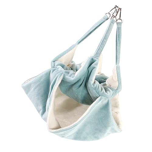 COSMEVIVI Hamster Nest Schaukel Bett Haustier Doppel Schichten Hängematte Weiche Flanell Bett Haken für Bequeme Ruhe COSMEVIVI Hamster Nest Schaukel Bett Haustier Doppel Schichten Hängematte Weiche Flanell Bett Haken für Bequeme Ruhe von COSMEVIVI
