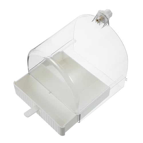 COSMEVIVI papagei badewanne wasserbecken wasserwanne Vogel Dusche Vogel Badetopf Vogel-Badewanne praktische Vogelbadewanne Vogel Badewanne Papageienkäfig Badewanne Vogelduschbecken wie Weiß COSMEVIVI papagei badewanne wasserbecken wasserwanne Vogel Dusche Vogel Badetopf Vogel-Badewanne praktische Vogelbadewanne Vogel Badewanne Papageienkäfig Badewanne Vogelduschbecken wie Weiß von COSMEVIVI