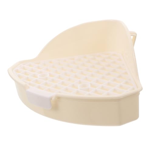 COSMEVIVI Ecktoilette für Kleintiere Haustiertöpfchen Einfache Reinigung für Meerschweinchen COSMEVIVI Ecktoilette für Kleintiere Haustiertöpfchen Einfache Reinigung für Meerschweinchen von COSMEVIVI