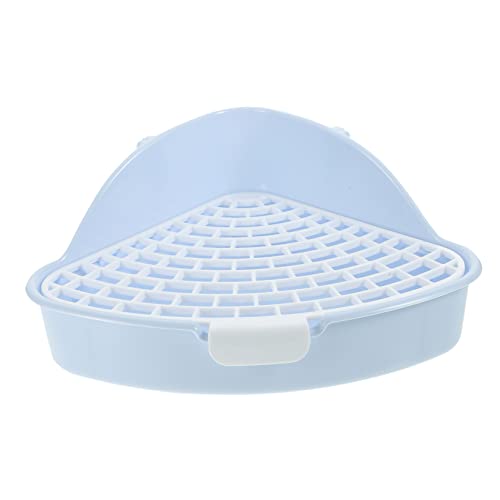 COSMEVIVI Kasten Kaninchentoilette Ecktoilette Für Haustiere Hamstersand Heu Käfig Töpfchen Kaninchen-toilettenklo Kaninchen Töpfchen Tierstreu Spielzeuge Kaninchenstreu Wurf Plastik COSMEVIVI Kasten Kaninchentoilette Ecktoilette Für Haustiere Hamstersand Heu Käfig Töpfchen Kaninchen-toilettenklo Kaninchen Töpfchen Tierstreu Spielzeuge Kaninchenstreu Wurf Plastik von COSMEVIVI